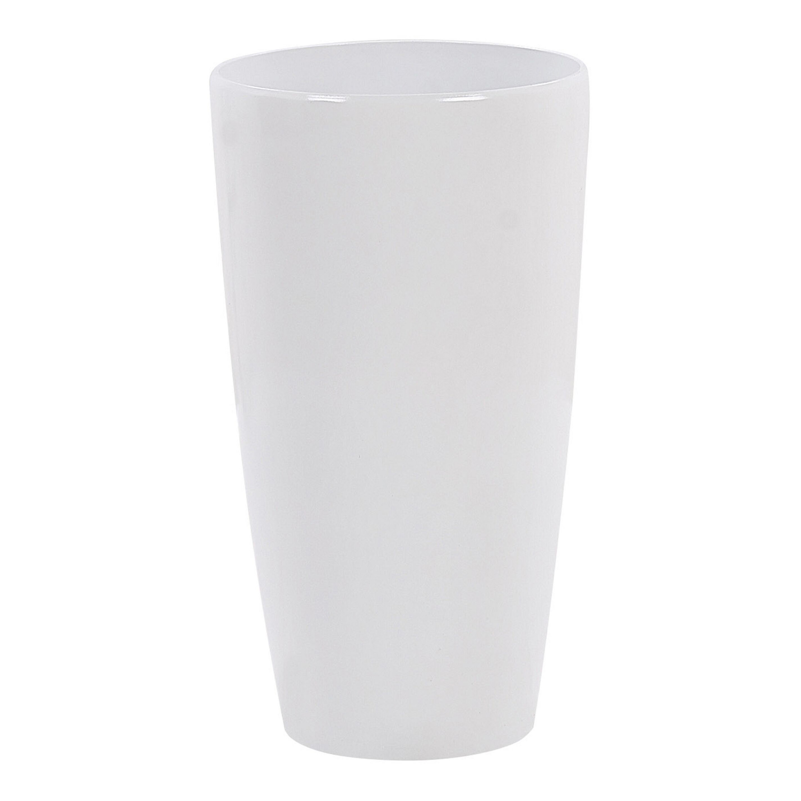 Maceta tseria 40 cm blanco