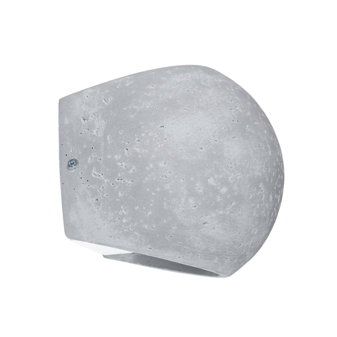 Lámpara de pared globe 2 gris concreto 18x14x14cm