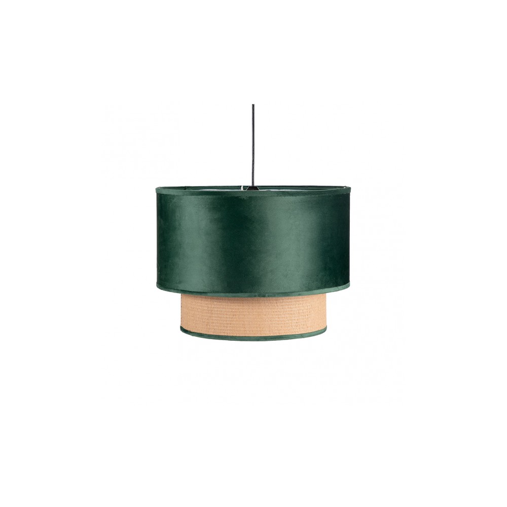 Lampara de techo nerva verde 40cm