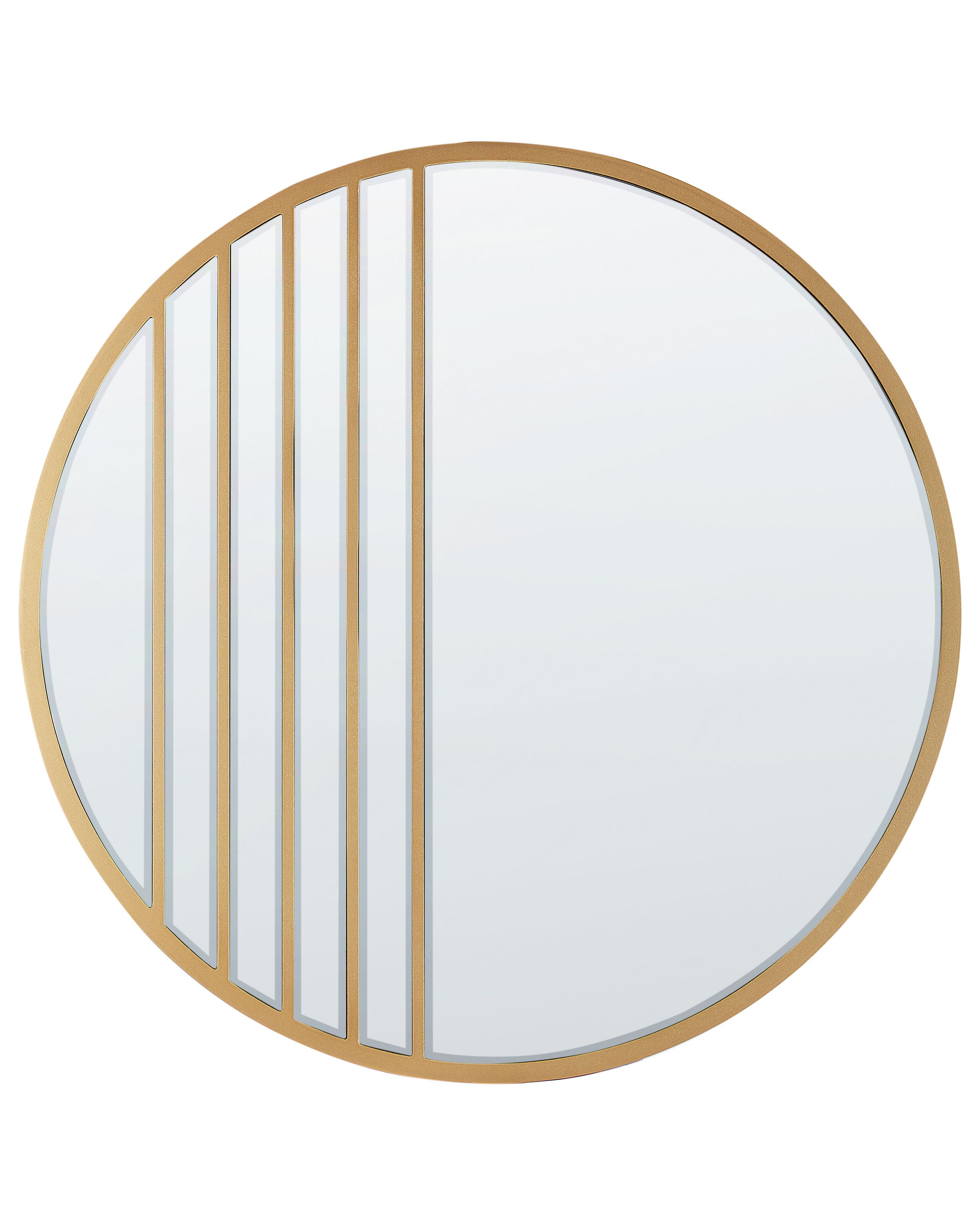 Espejo de pared coust 80 cm 80 cm dorado