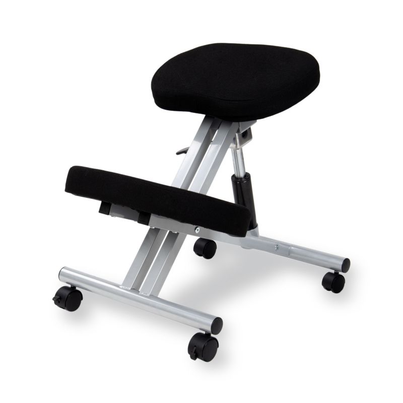 Silla ergonómica ergochair negro aluminio negro - aluminio 42 x 60 x 65 cm