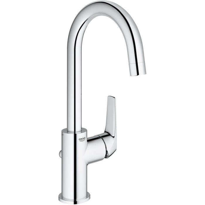 Grifo de baño - grohe start flow - mezclador monomando - tamaño l - cromo -