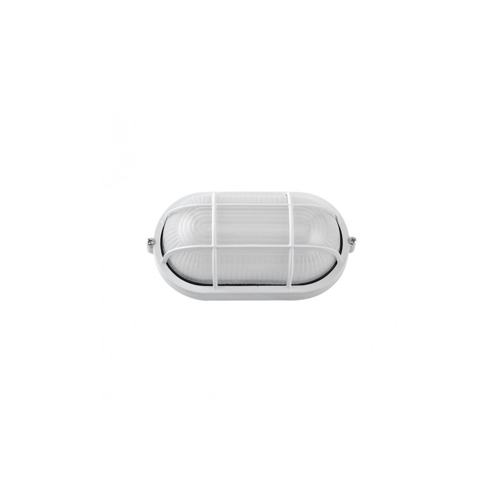 Apus outdoor wall light 1xe27 aluminium / crystal white