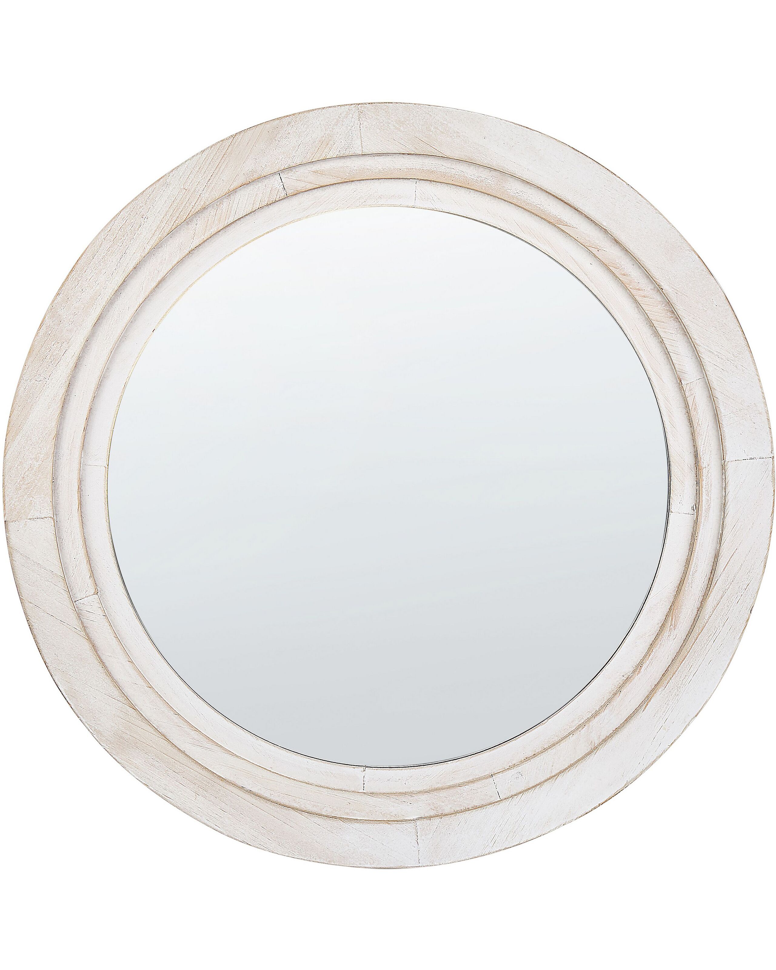 Espejo de pared delicias 60 cm 60 cm blanco crema