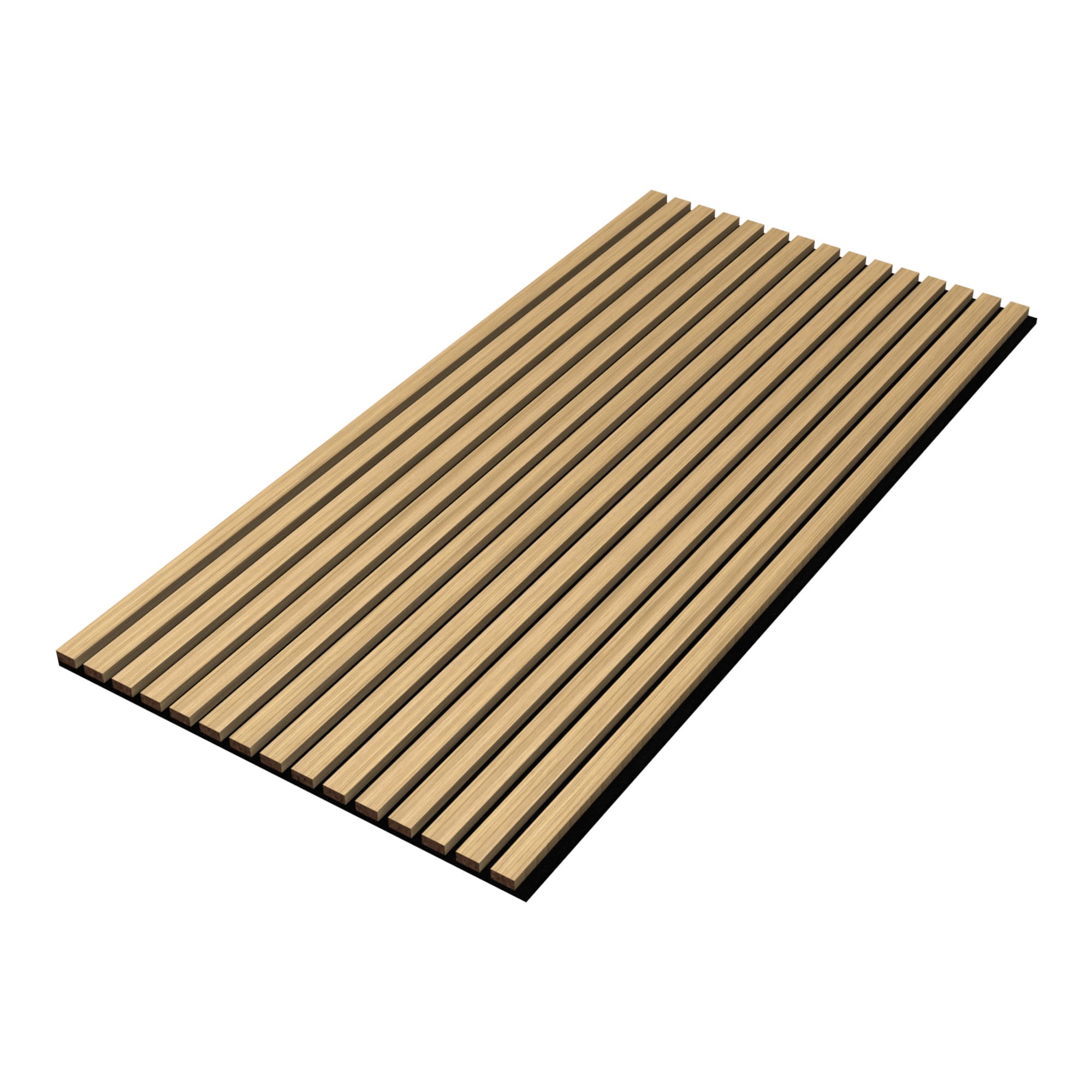 Set 4 paneles acústicos vang mdf 120×60×2 cm (2,88 m²) - roble oscuro