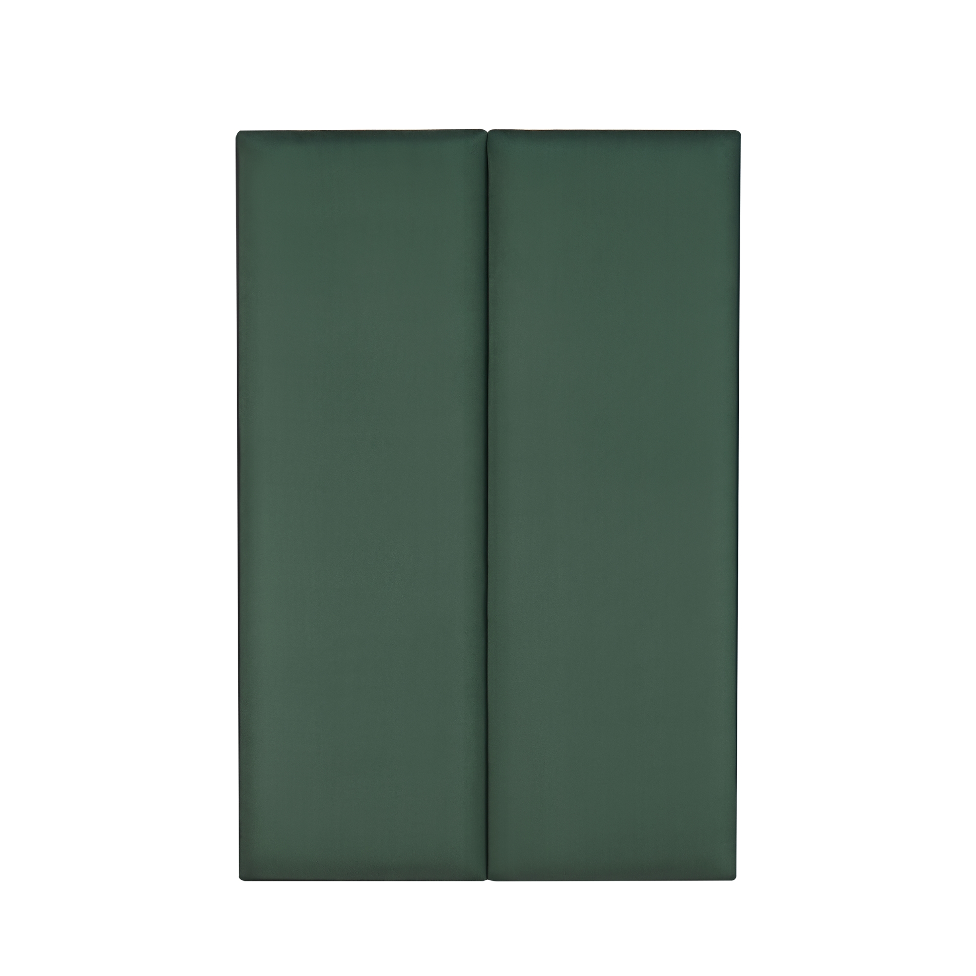 Set de 2 paneles de pared carpino terciopelo 90x30cm - verde [neu.haus]