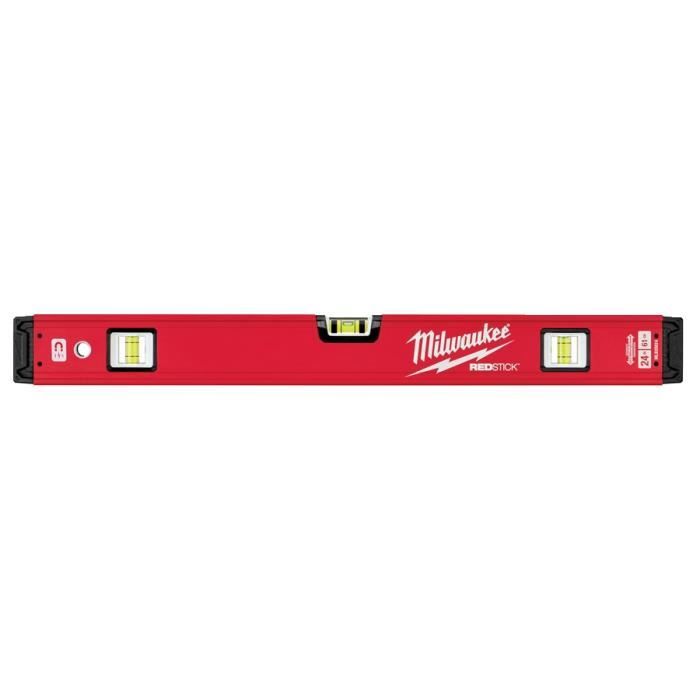 Nivel tubular milwaukee redstick 60cm magnético premium 4932459063
