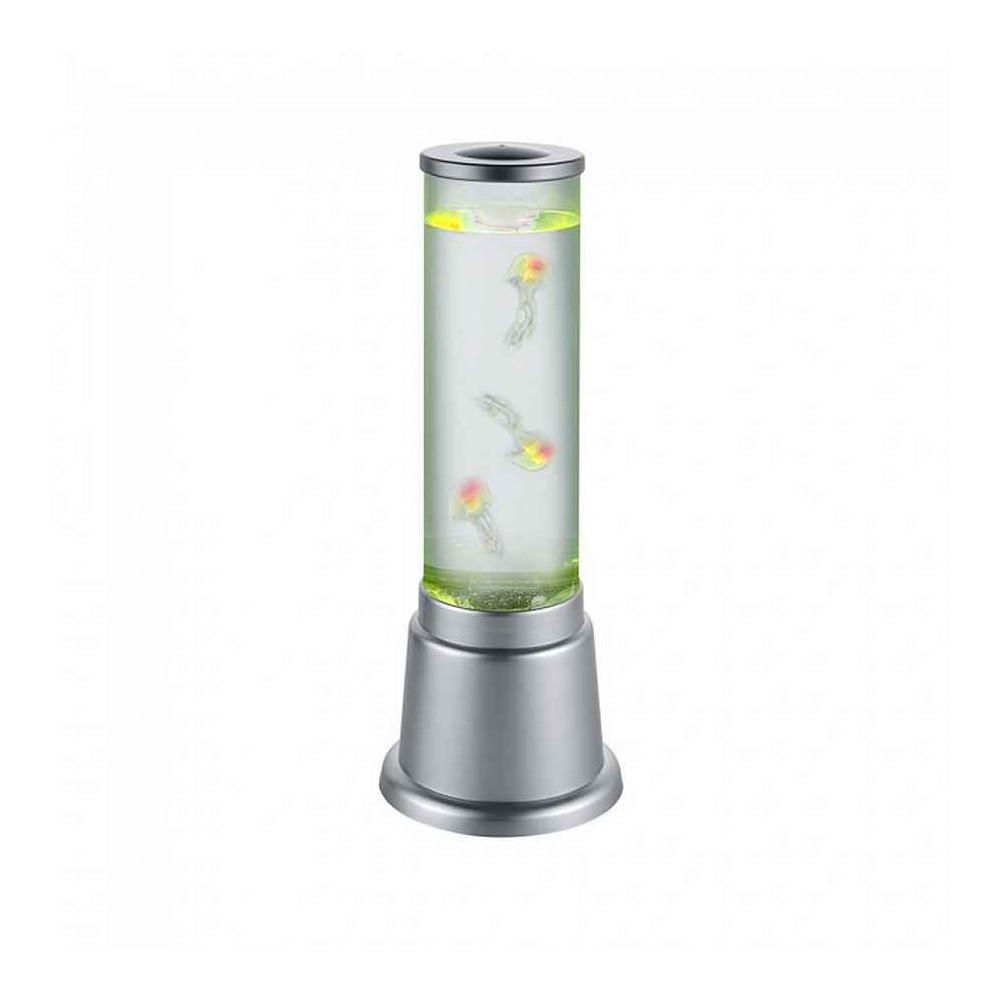 Lampara sobremesa jelly plata rgb 12cm
