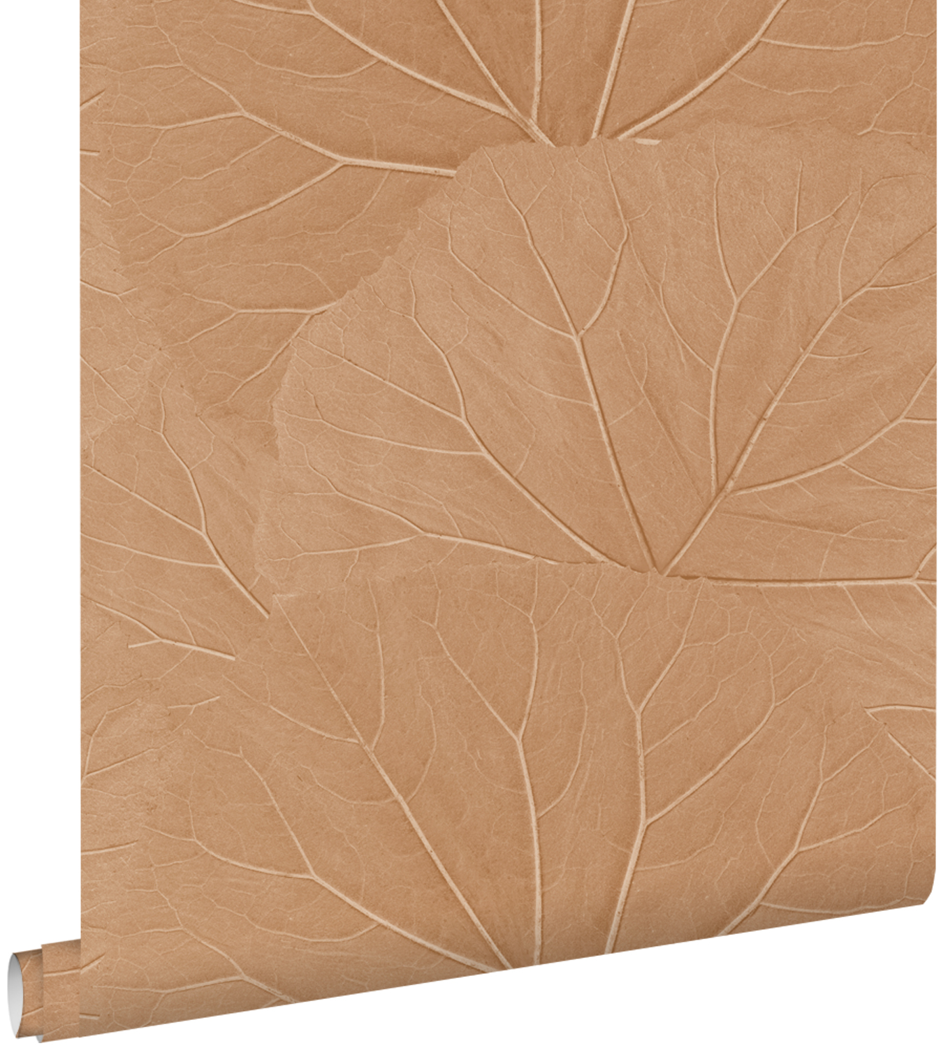 Estahome papel pintado hojas rosa terracota 53 cm x 10.05 m