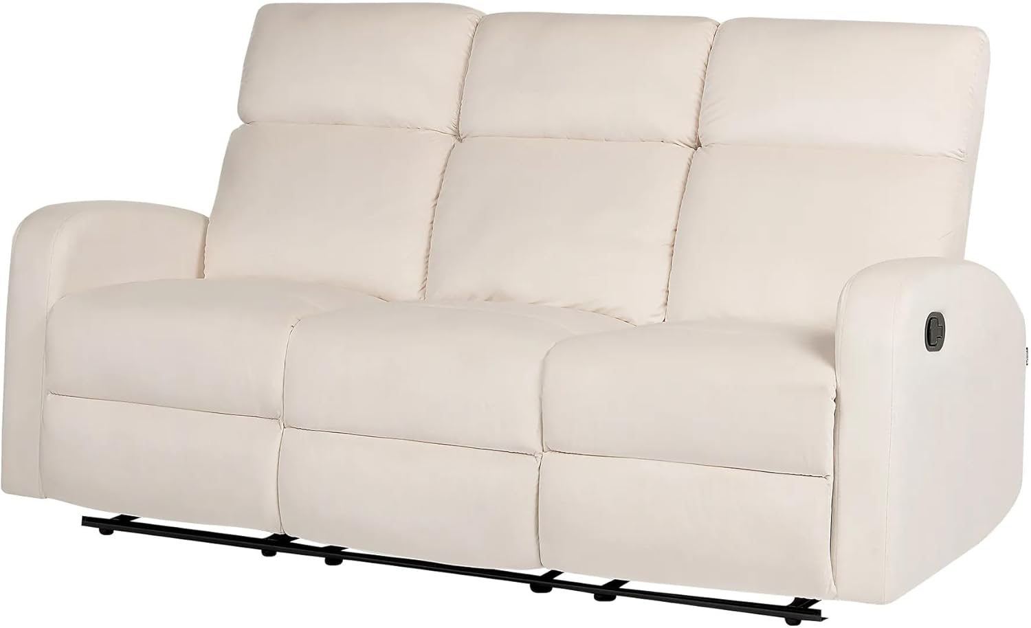 Dupi sillón sofá soft relax reclinable | beige | 3 plazas