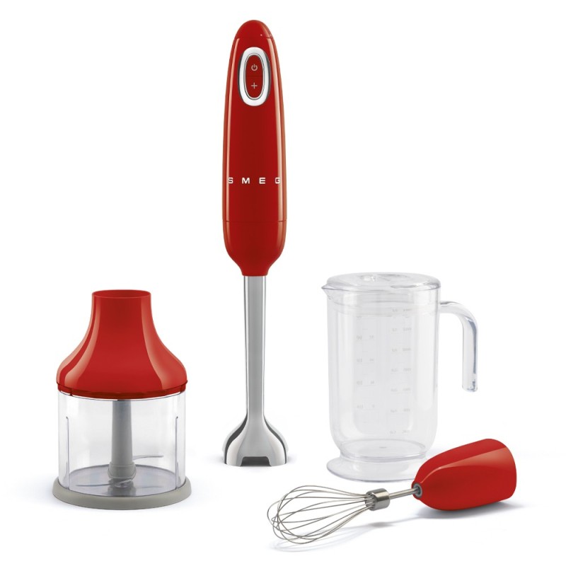 Batidora smeg hbf03rdeu 50's style rojo 700 w 1,4 l