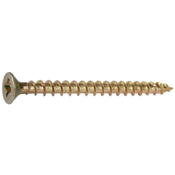 Tornillo para madera cabeza avellanada pz1 - ø 3 mm - 35 mm - cincado amari