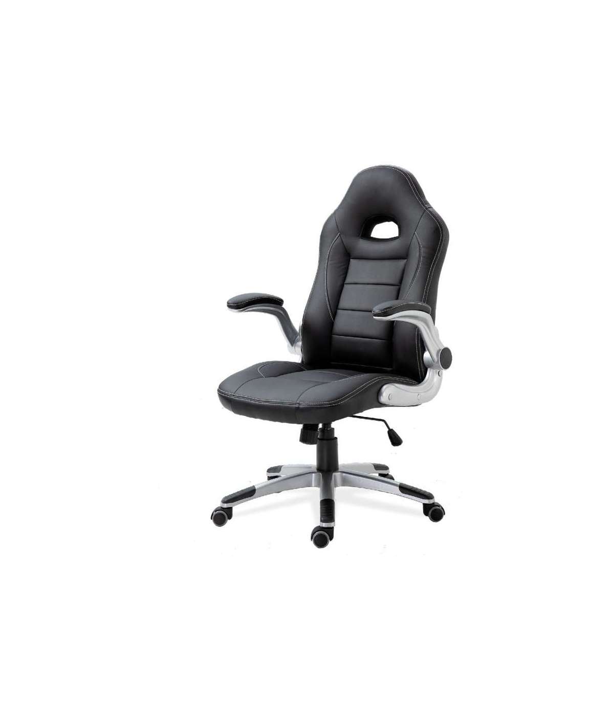 Silla de escritorio ergonómica victoria con reposabrazos abatibles