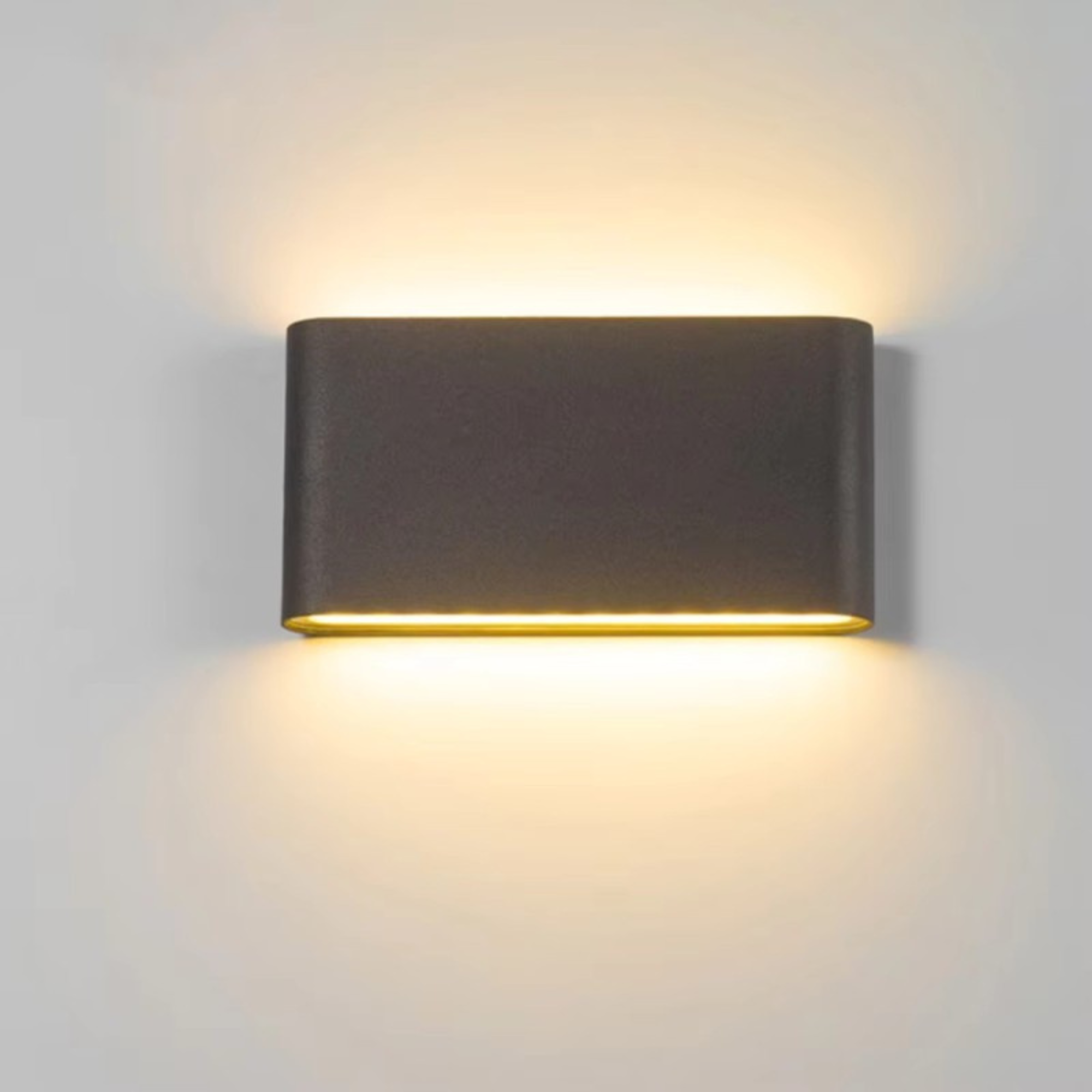 Aplique LED de pared "palikir" exterior ip65 3000k 16w negro