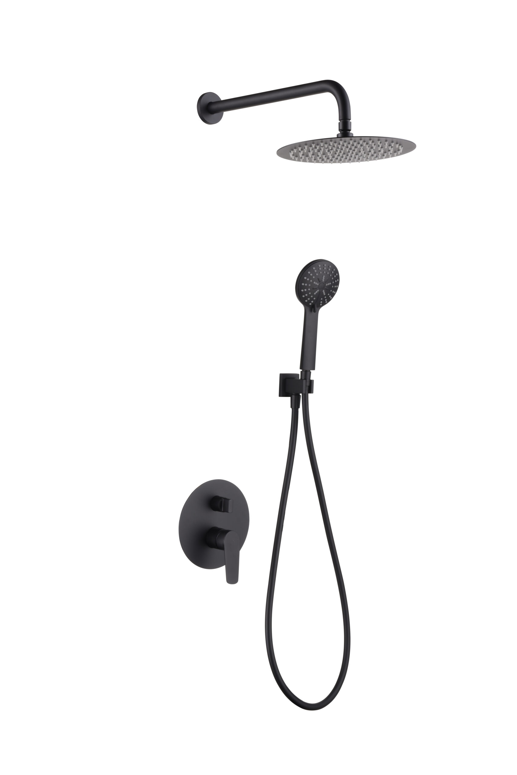 Columna de ducha empotrada bélgica negro mate [ imex® ]