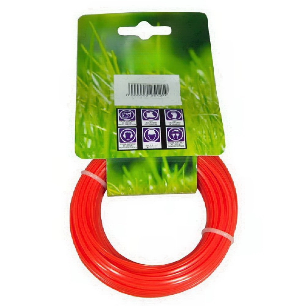 Hilo nylon 15 m 1,3 mm cuadrado | 22560