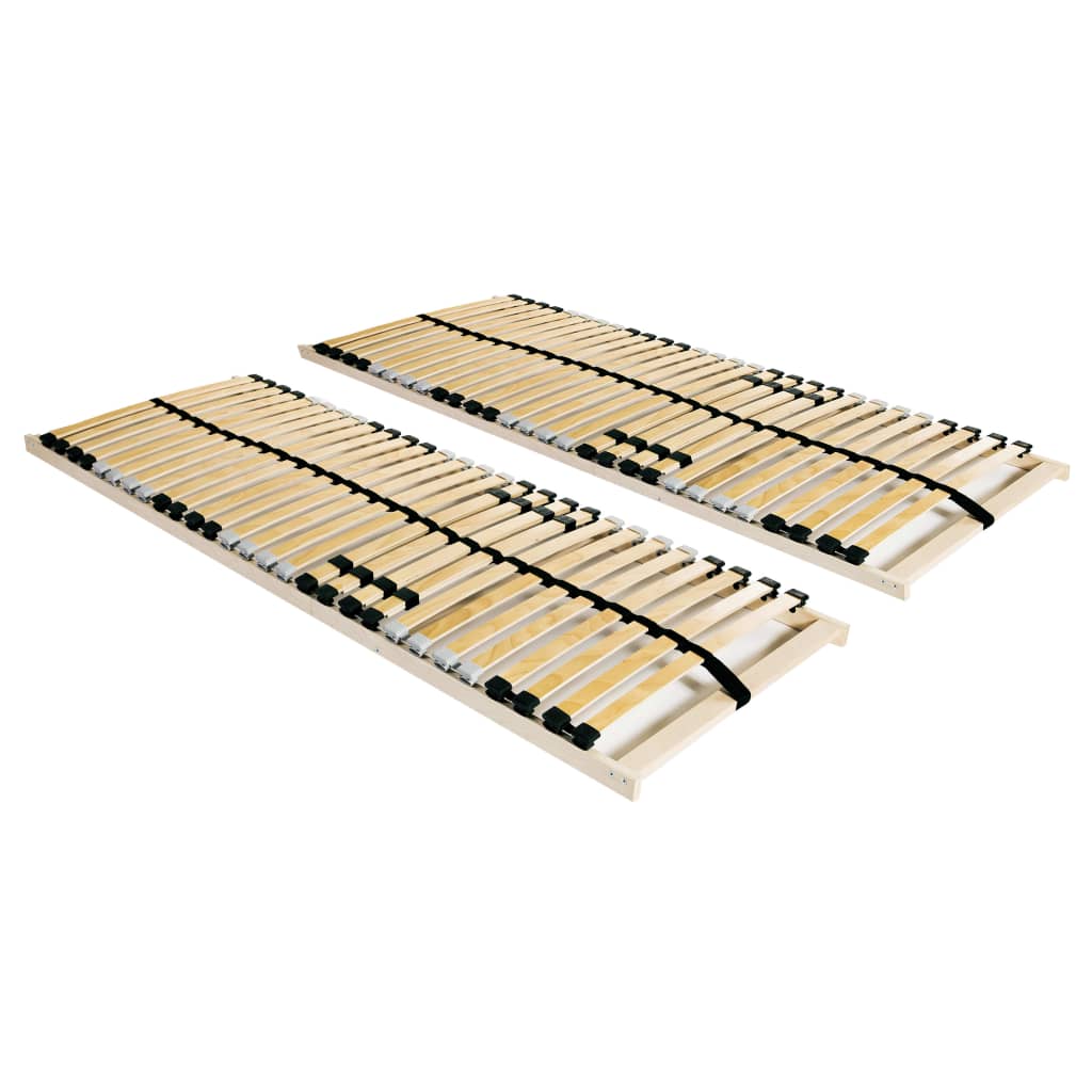 Somieres de láminas con 28 listones 7 zonas 2 uds 70x200 cm efe1149