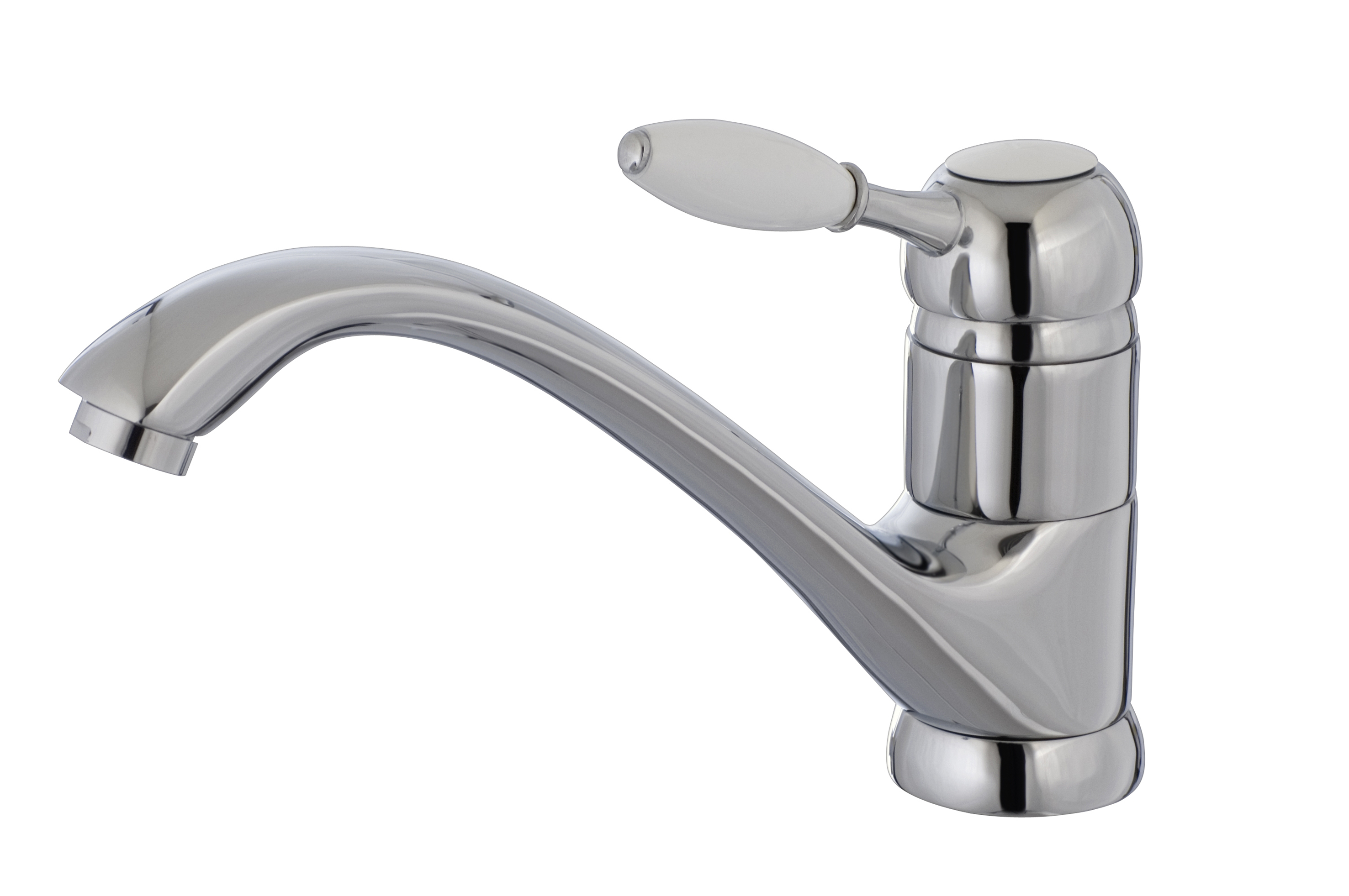 Grifo de fregadero mango porcelana classic