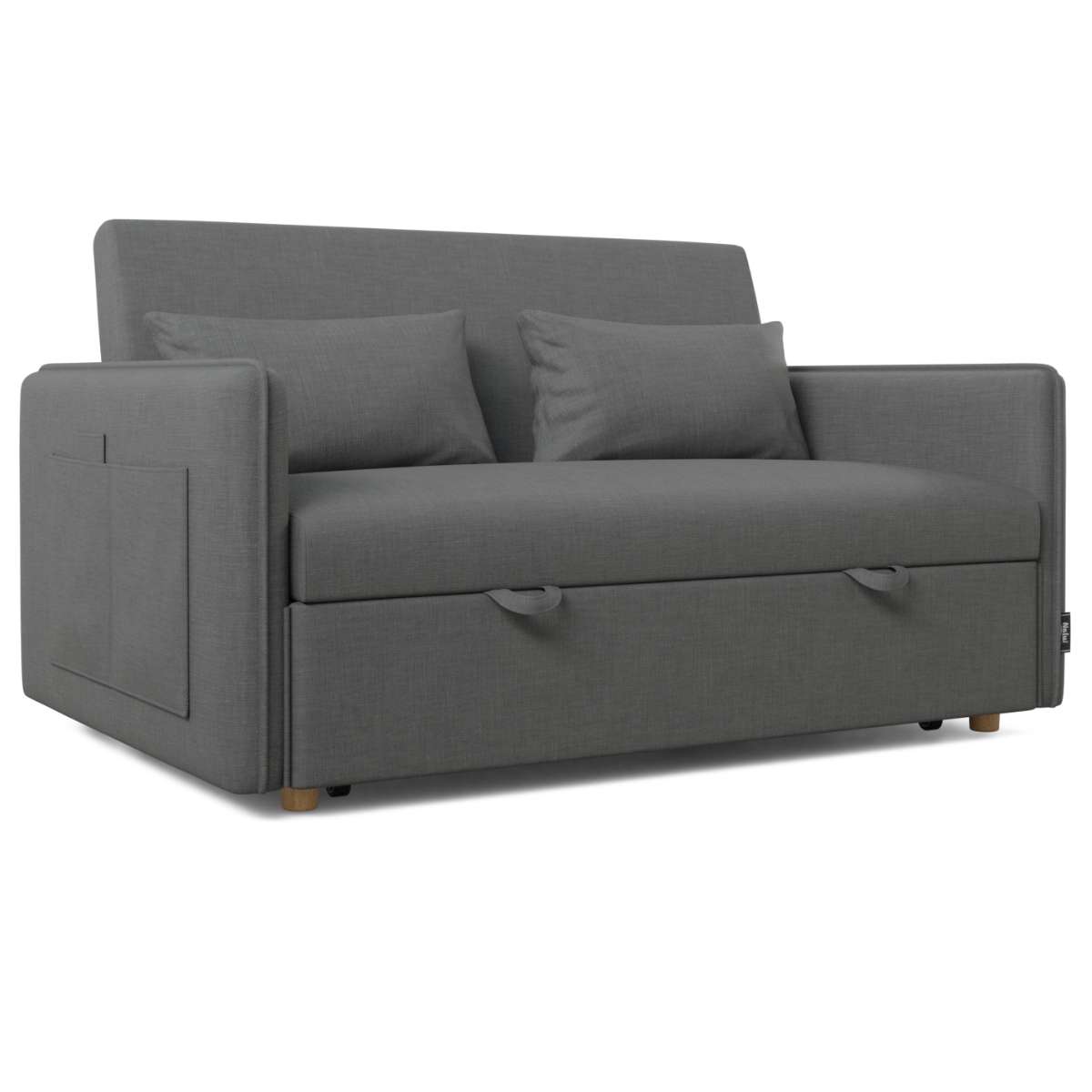 Nalui sofá cama nest 2 gris antracita