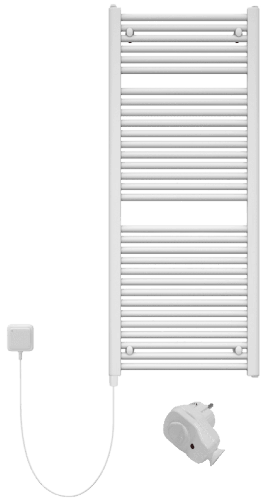 Toallero combi (agua 789w(dt=50k)+resistencia 700w) blanco 122x60cm/ 10m2