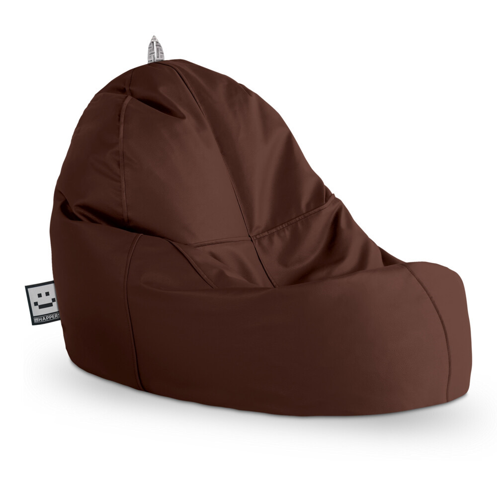 Puff lounge polipiel outdoor marrón happers