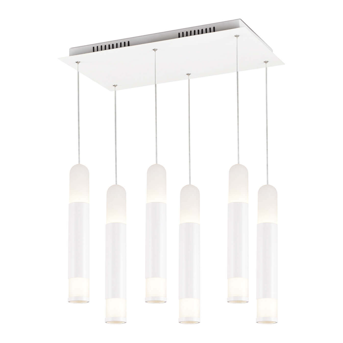 Lámpara de techo coLGante LED flaute 6 - 60 w - 4000 k - metal - azabak