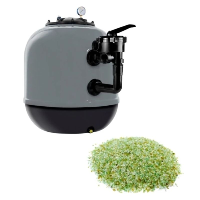Filtro alaska 500 qp 50m3/h + vidrio
