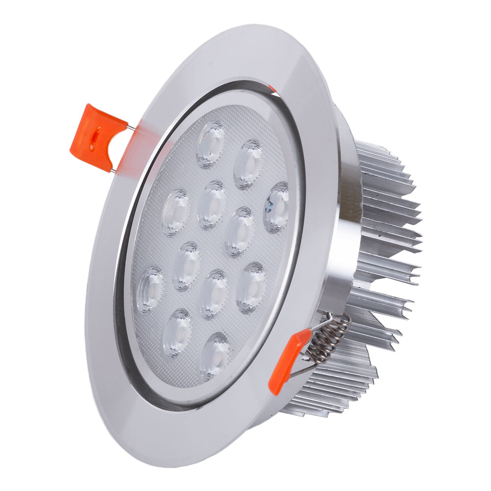 Foco downlight LED 12w 1123lm 2700ºk circular 40.000h [ho-LEDdown-12w-ww]
