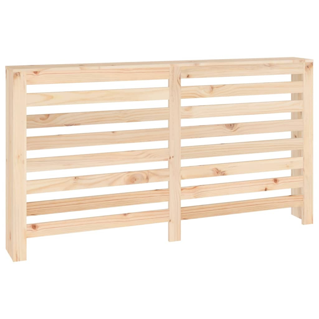 vidaXL cubierta de radiador madera maciza de pino 153x19x84 cm
