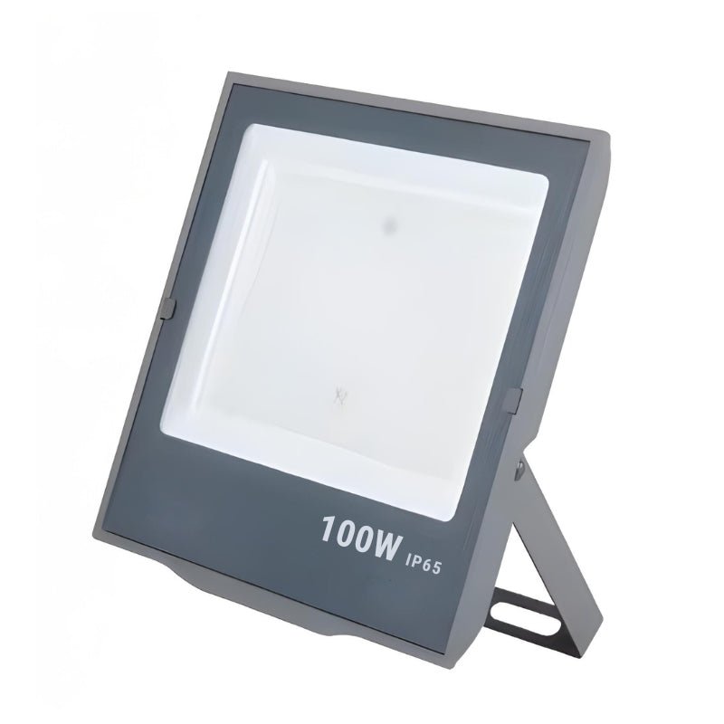 Foco de exterior gris 100w ip65 - blanco frío 6000k - 8000k - sil