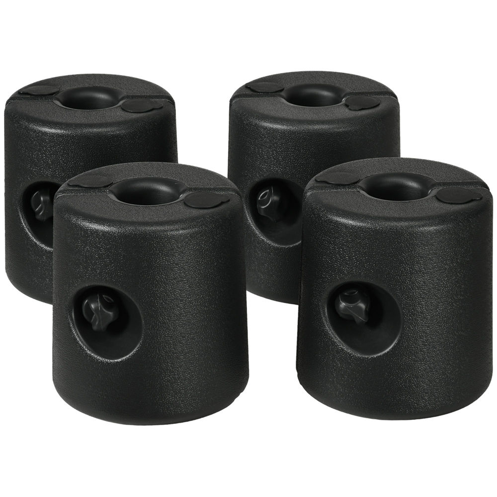 Pesos para carpa 24x24x25.5 cm hdpe Outsunny