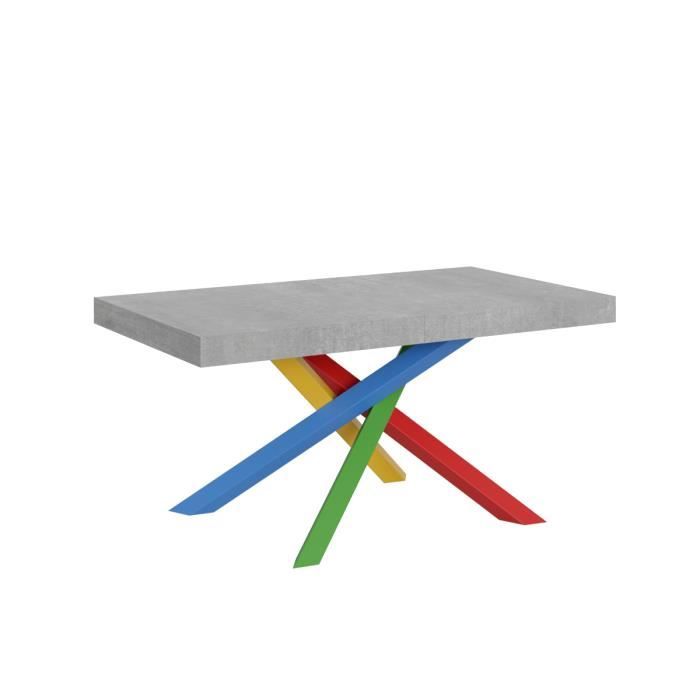 Mesa comedor extensible - 90x160/420 cm - 18 plazas