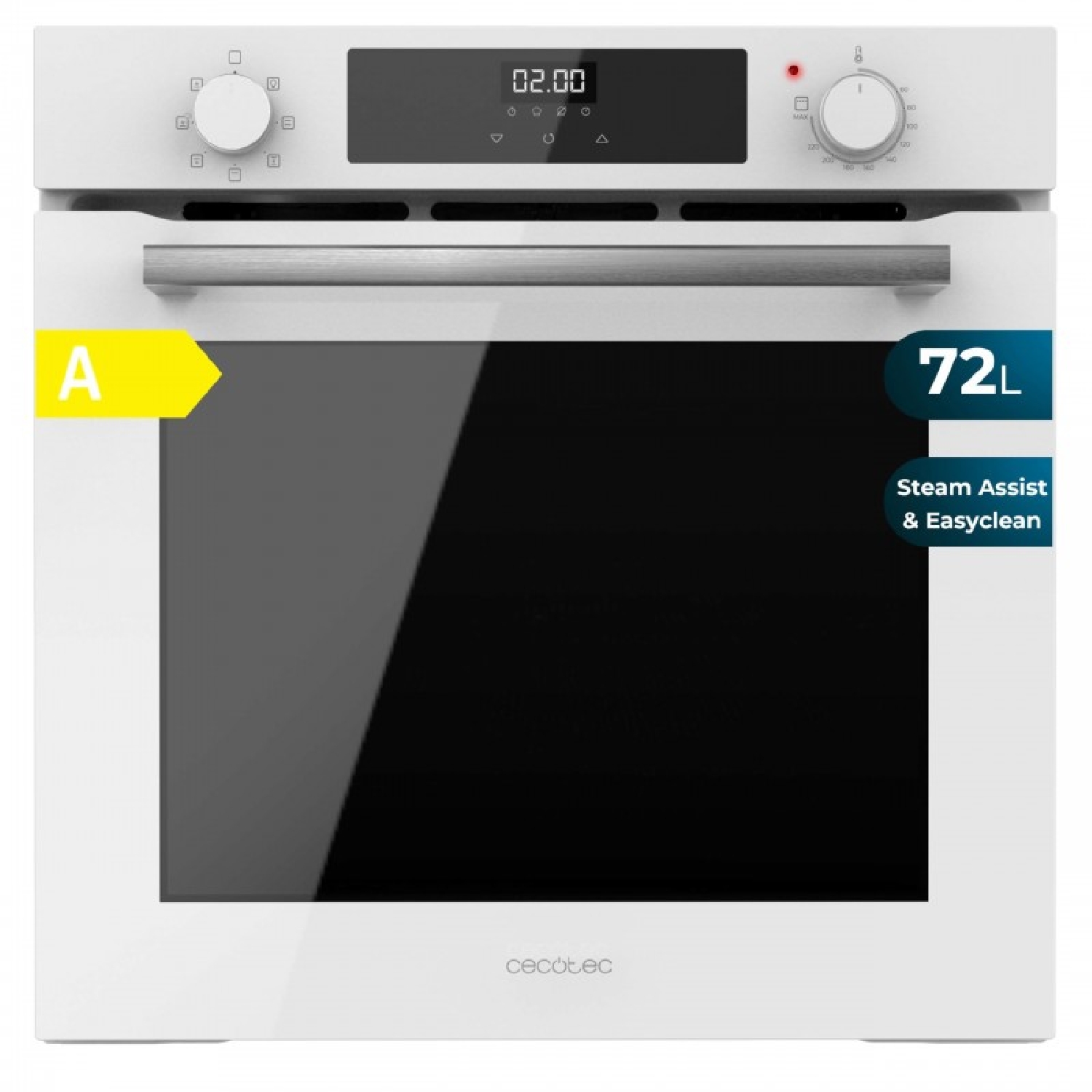 Cecotec horno multifunción bolero hexa m226000 glass white a