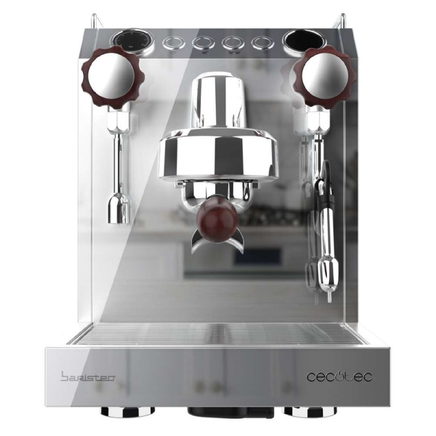 Cecotec cafetera express barista baristeo classic. 2700w, bomba 15 bares