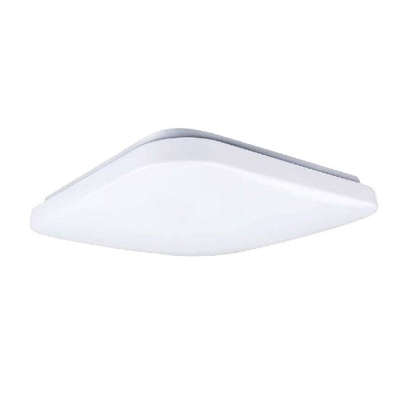 Plafón techo cuadrado LED bogen 20w 3000k