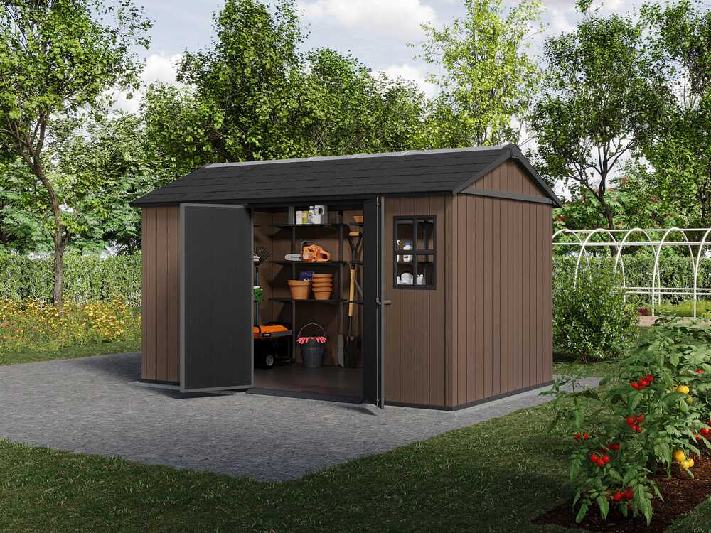 Caseta cobertizo resina jardin newton 7513 / 1375 keter