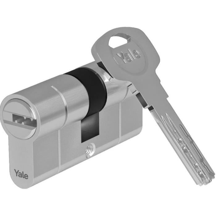 Cilindro de cerradura - yale - yc2100 - desconectable - 40x40 mm - 10 pines