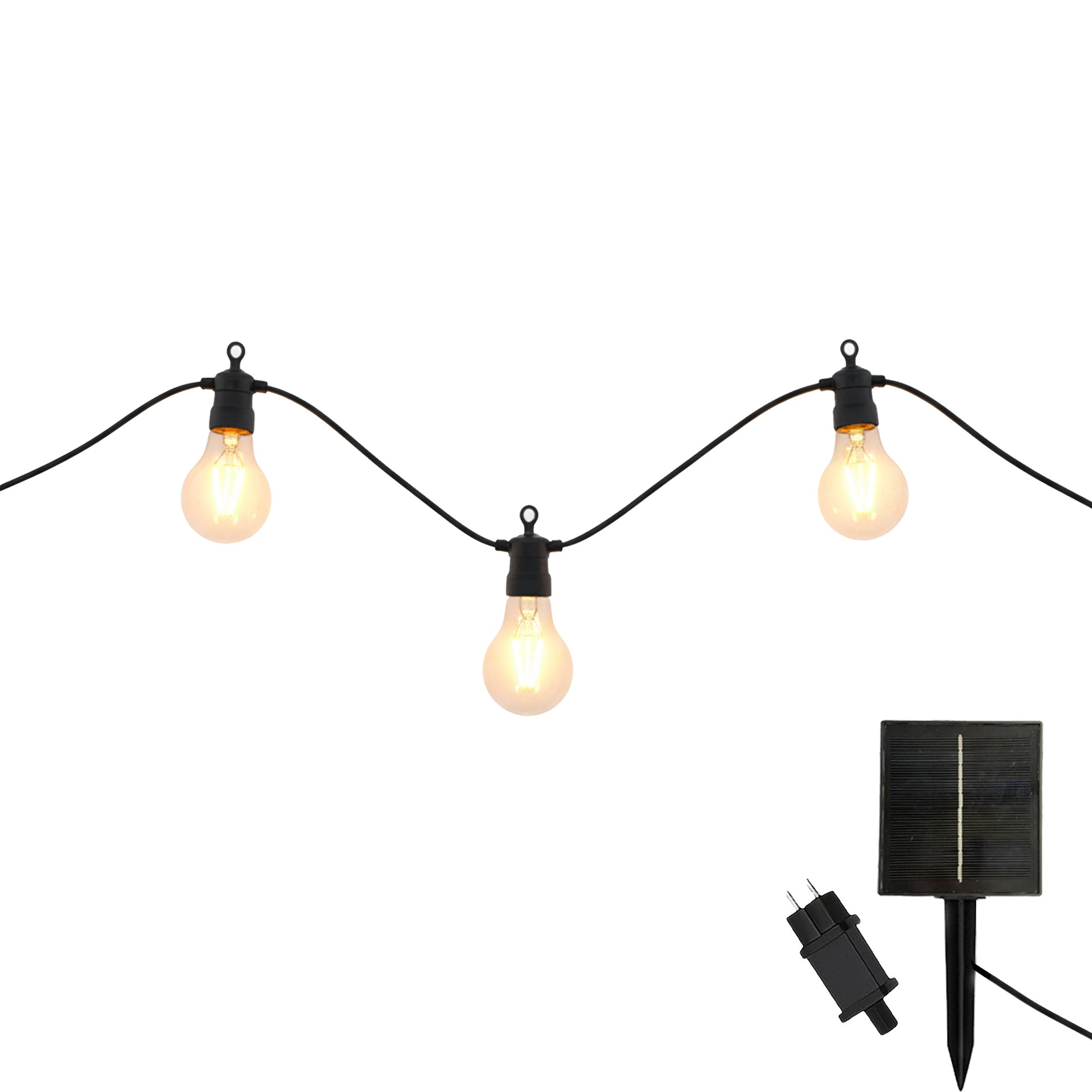 Luces solares de cadena 7.5m party max