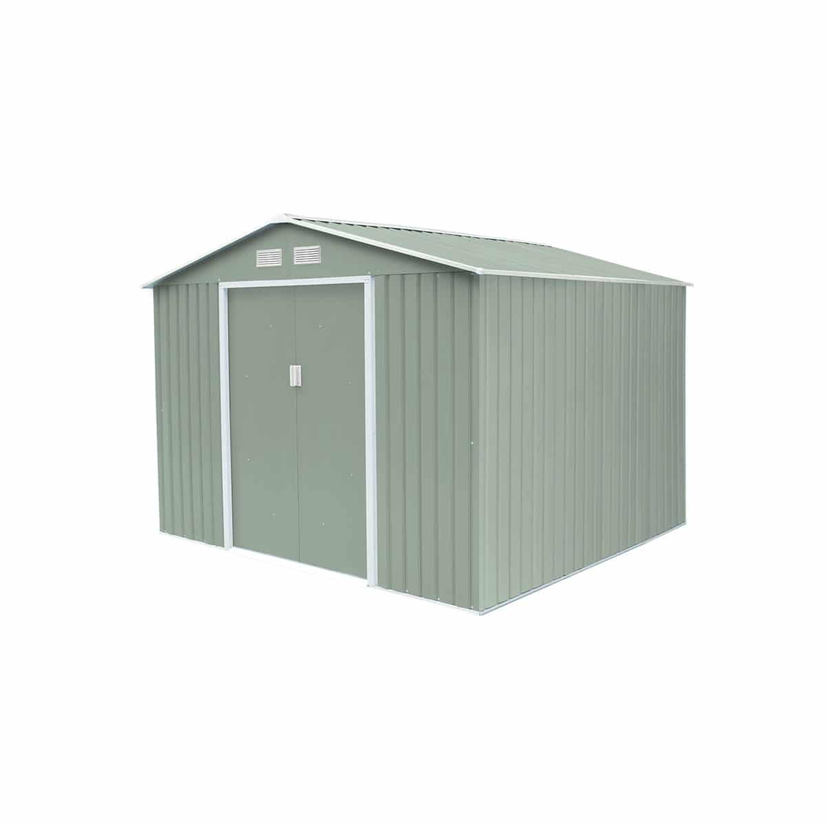 Caseta metálica gardiun devon - 7,06 m² 277x255x202 cm 0.25 mm acero galvan