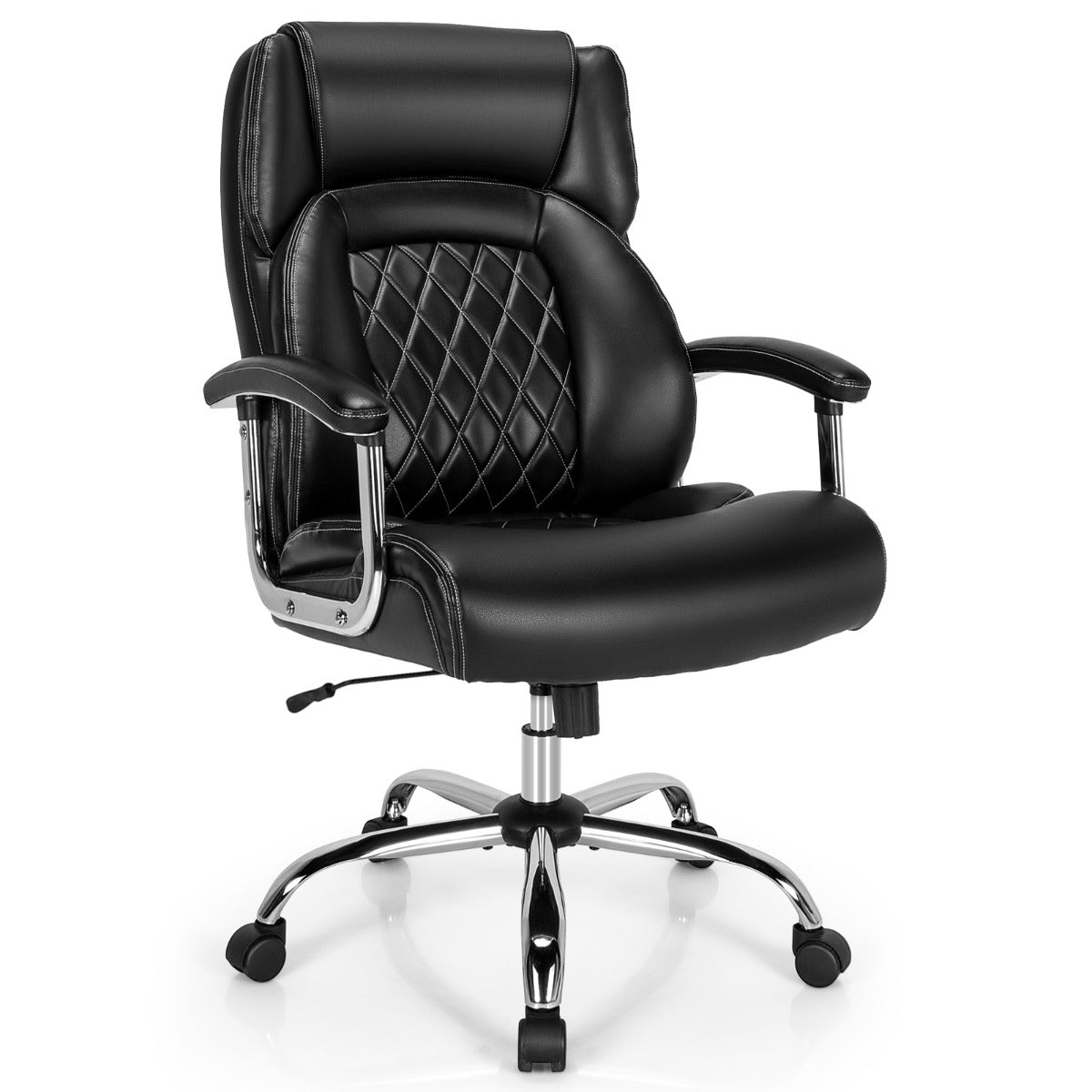 Silla de oficina regulable en altura 77 x 73