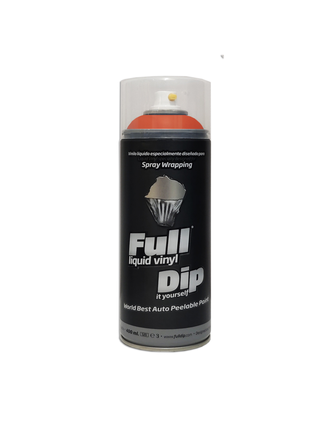 Spray vinilo liquido full dip naranja 400 ml