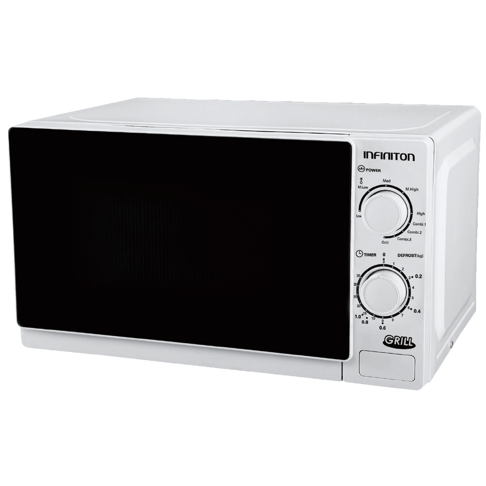 Microondas infiniton mw-1015 - blanco, 20l., grill, 700w/1000w