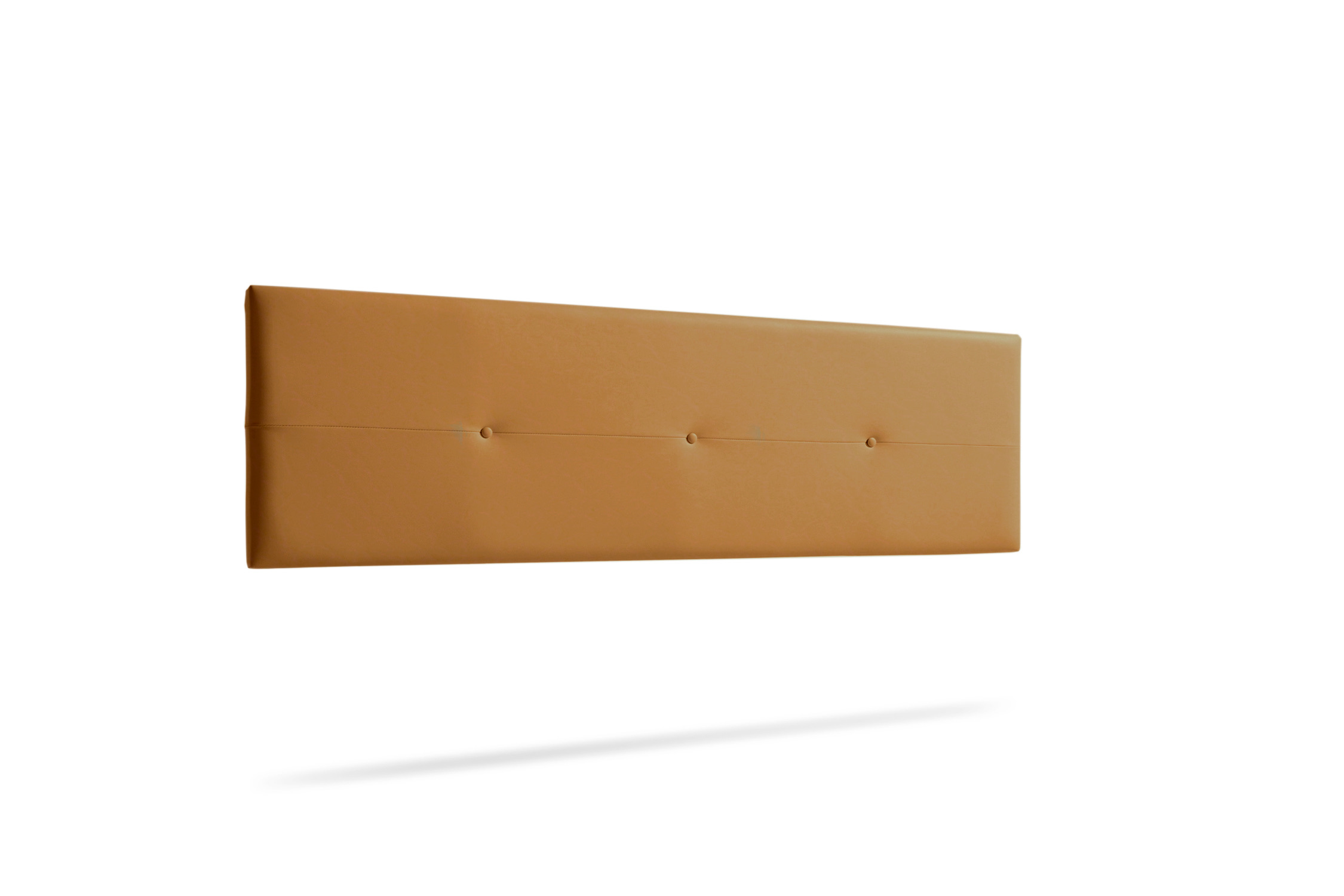 Cabecero tapizado napoli polipiel 220x50x5 cm - moonia
