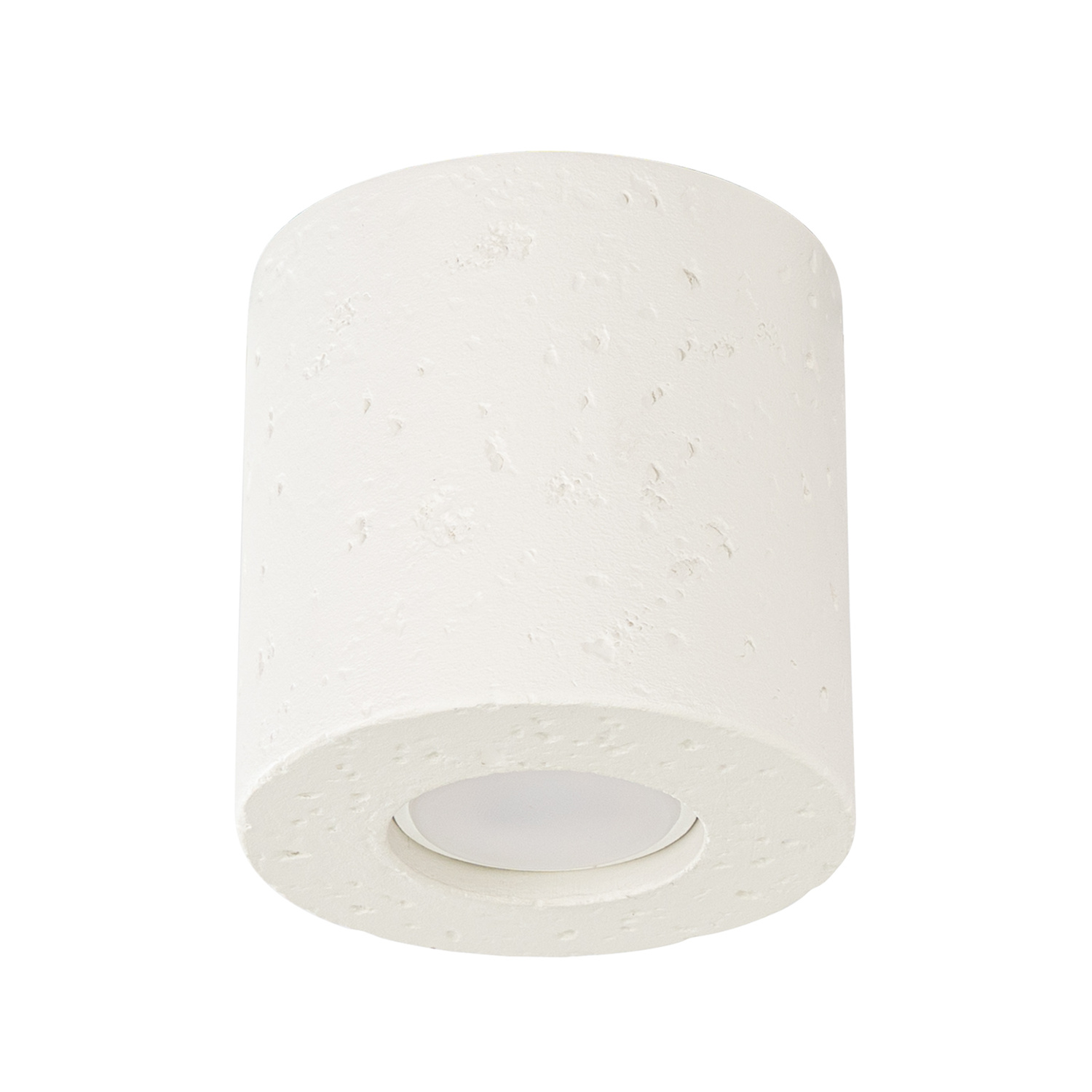 Lámpara de techo orbis 1 beige concreto 10x10x10cm