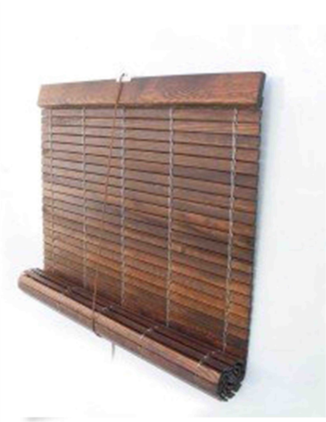 137 x 130 cm - persiana madera castaño