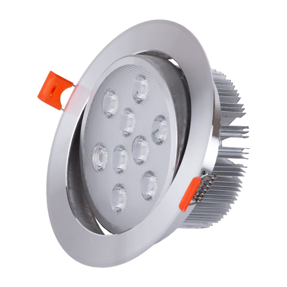 Foco downlight LED 9w 900lm 6000ºk circular 40.000h [ho-LEDdown-9w-cw]