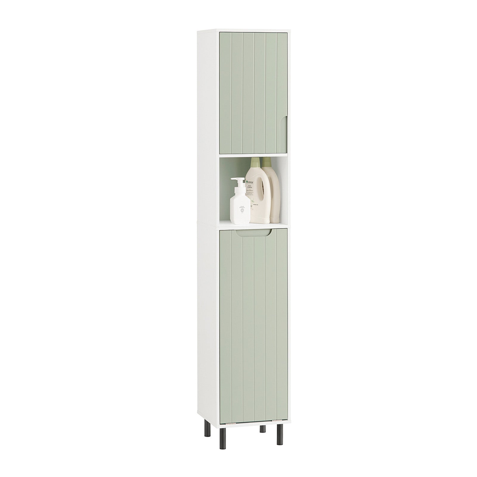 Mueble columna de baño bzr137-gr sobuy