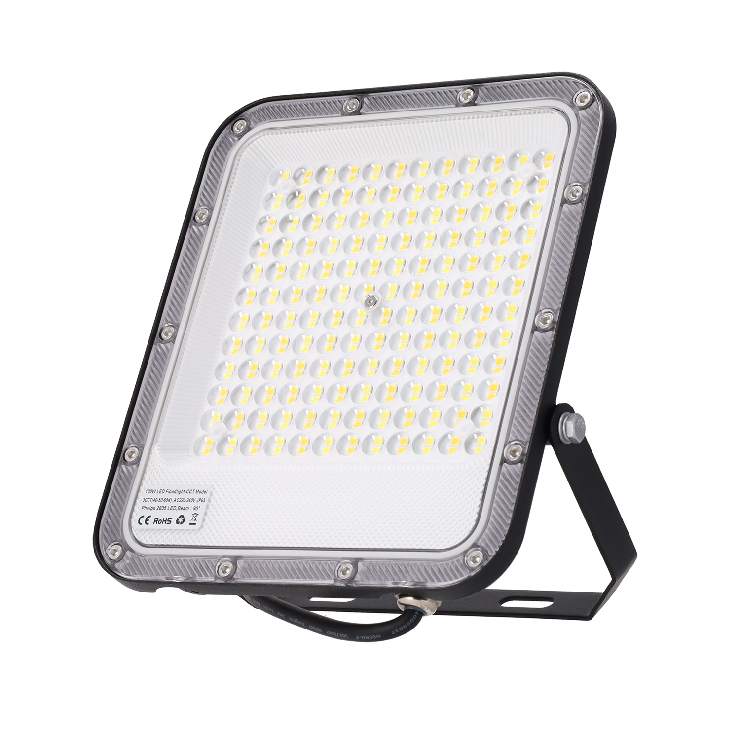 Foco proyector LED 100w 110lm/w 90º 220-240vac ip65 cct (tonalidad luz reg