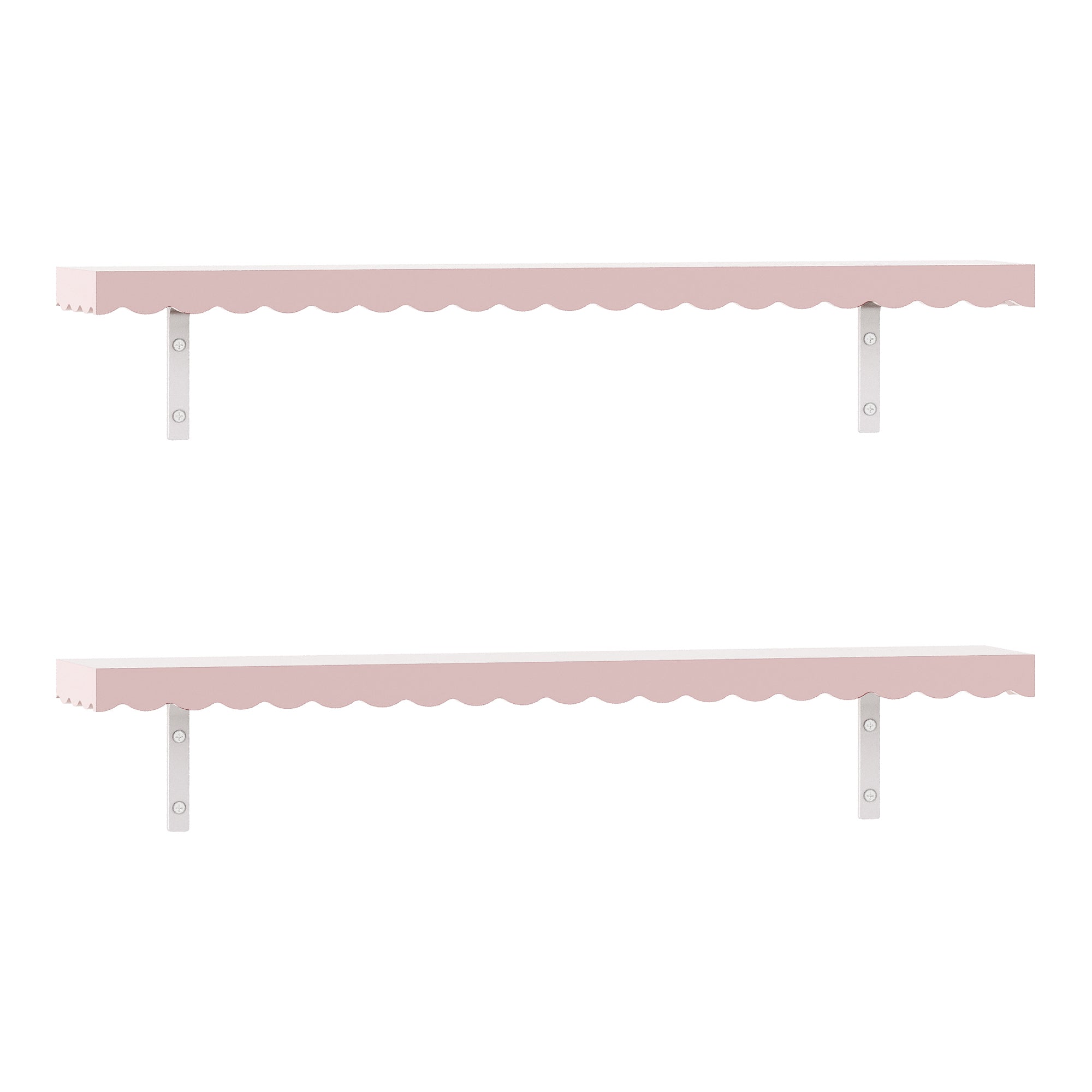 Juego de 2 estantes de pared mueble de almacenaje