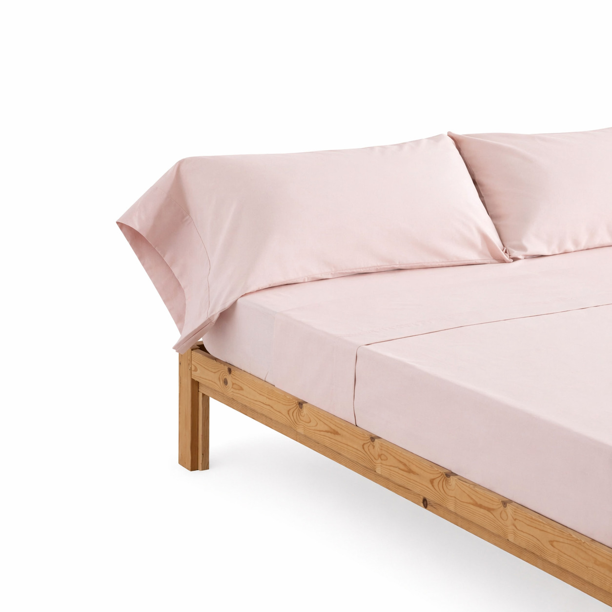 Juego de sábanas design rosa cama 105cm (3 piezas) donegal collections
